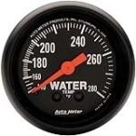 Autometer Z Series Water Temp Gauge 140-280F - 2606