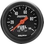 Autometer Z Series Fuel Pressure Gauge 0-100 PSI - 2612