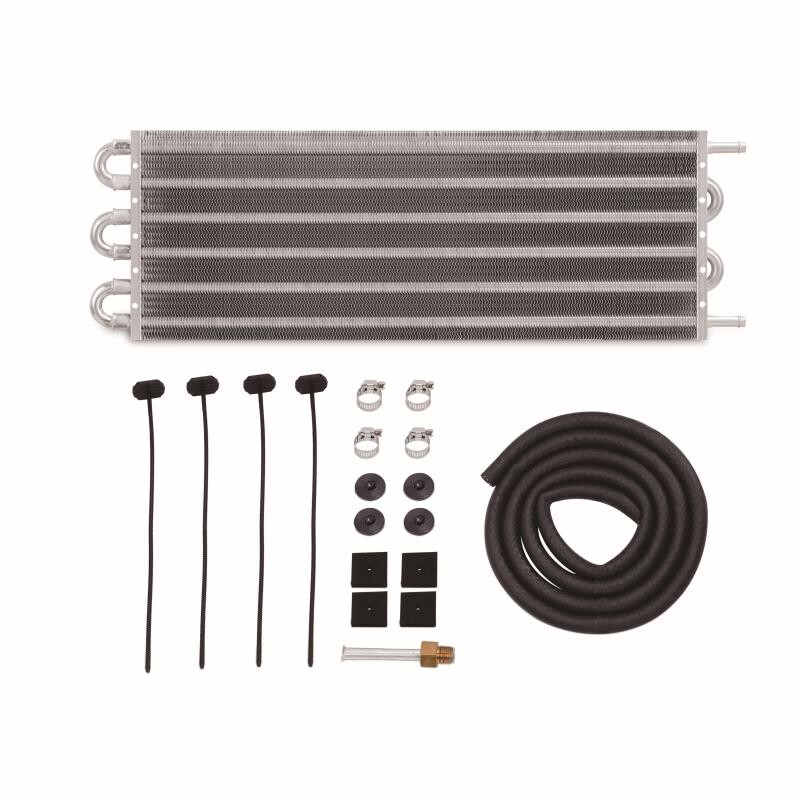 MISHIMOTO UNIVERSAL TRANSMISSION FLUID COOLER, 20&quot; X 7.5&quot; X 0.75