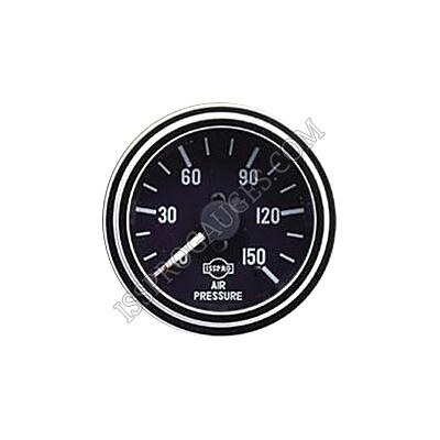 Classic - GAUGE MECH DUAL AIR 0-150 PSI CHR - R8706