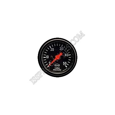 Classic - GAUGE MECH TURBO 2-50 PSI RED PTR - R8603R