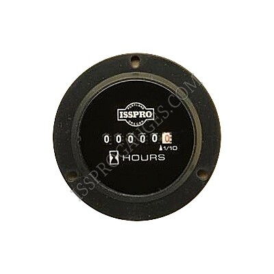 GAUGE HOURMETER 10-80 VDC 3 SCREW - R8863HV