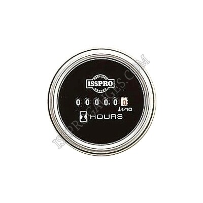 GAUGE HOURMETER 4-40 VDC STAINLESS - R8862