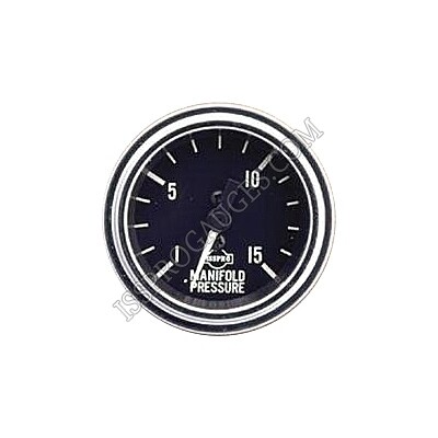 Classic - GAUGE MECH MANIFOLD 1-15 PSI CHR - R8711