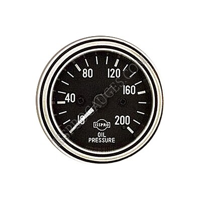 Classic - GAUGE MECH OIL 10-200 PSI CHR - R8712