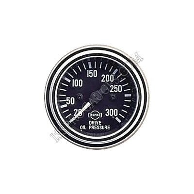 Classic - GAUGE MECH DRIVE OIL 20-300 PSI CHR - R8717