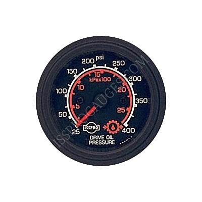 Classic - GAUGE MECH E/M DRIVE OIL 25-400 PSI - R9008