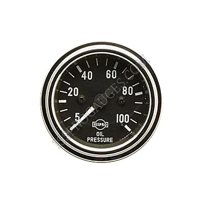 Classic - GAUGE MECH OIL 5-100 PSI CHR - R8701