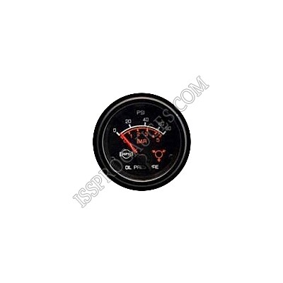 GAUGE ELEC E/M OIL 0-80 PSI PF EURO - R9120