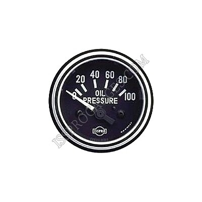 GAUGE ELEC OIL 0-100 PSI PB CHR - R8721
