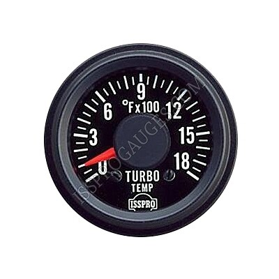 PYROMETER 2 1/16&quot; F/S 1800 F TURBO TEMP - R607TT