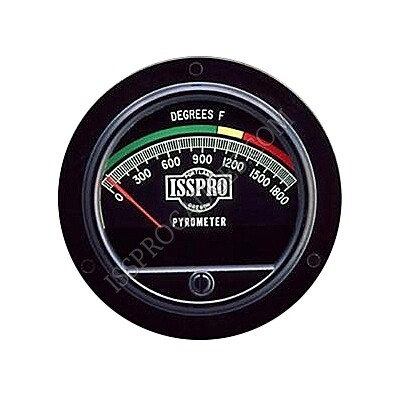 PYROMETER 2 3/4&quot; 1800 F COLORED DIAL - R602I
