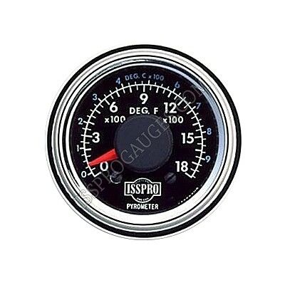 PYROMETER 2 1/16&quot; F/S 1800 F CHR - R607P