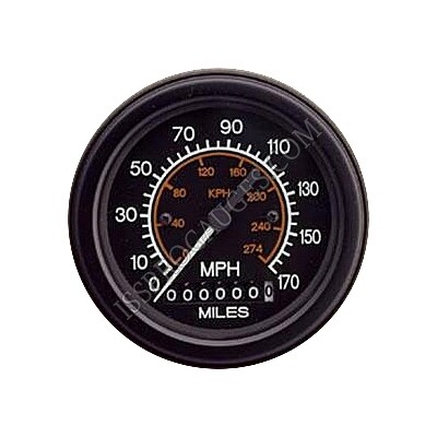 SPEEDO 3 3/8&quot; E/M 170 MPH/274 KPH PROG W/ODO - R8471