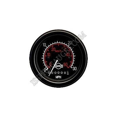 SPEEDO 3 3/8&quot; E/M 30 MPH/50 KPH PROG W/ODO - R8475