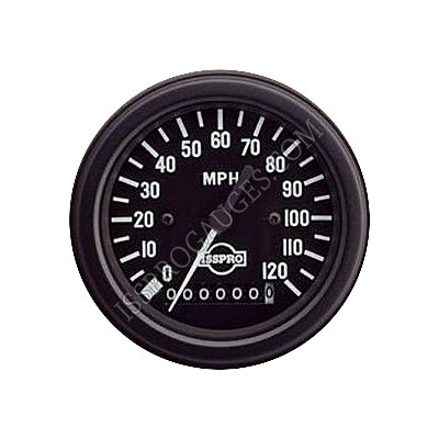 SPEEDO 3 3/8&quot; 120 MPH PROG W/ODO - R8482