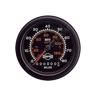 SPEEDO 3 3/8&quot; MPU EM 80 MPH/130 KPH W/ODO - R8460M