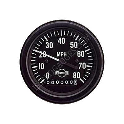 SPEEDO 3 3/8&quot; 80 MPH PROG W/ODO - R8480