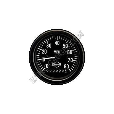 SPEEDO 3 3/8&quot; 80 MPH PROG SETTABLE W/ODO - R8480-SET