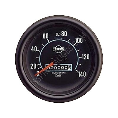 SPEEDO 118MM MECH 140 KPH RED PTR W/ODO - R8424