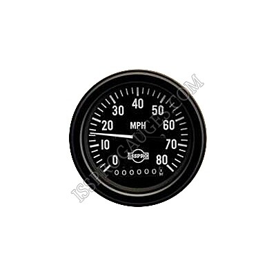 SPEEDO 3 3/8&quot; MPU 80 MPH SETTABLE W/ODO - R8480M-SET