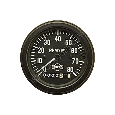 TACH 3 3/8&quot; 8K IGNITION W/HOURS - R85115