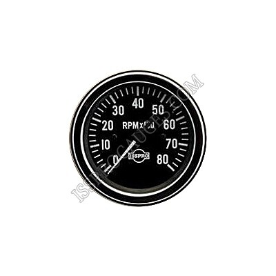 TACH 3 3/8&quot; 8K IGNITION CHR - R85110C