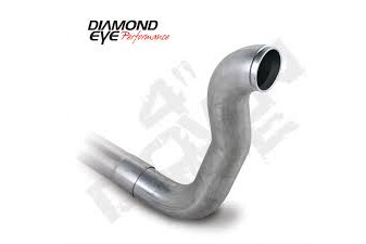 Diamond Eye 220105 4&quot; downpipe with HX40 Flange - 4x4