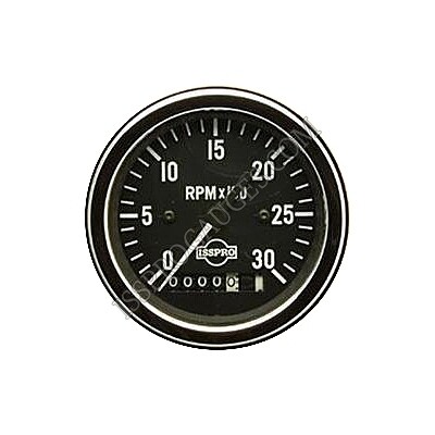 TACH 3 3/8&quot; MPU 3K W/HOURS CHR - R85305MC