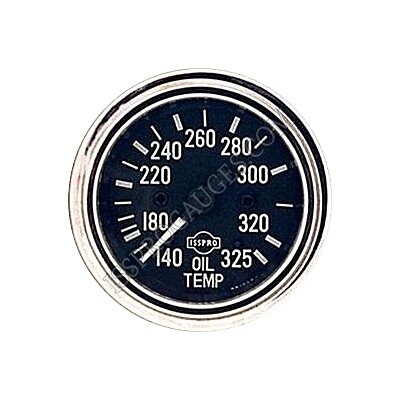 Classic - GAUGE MECH OIL TEMP 140-325 144&quot; (12&#39;) CHR - R8736