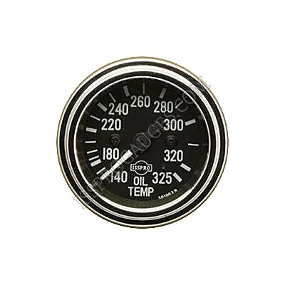 Classic - GAUGE MECH OIL TEMP 140-325 72&quot; (6&#39;) CHR - R8735