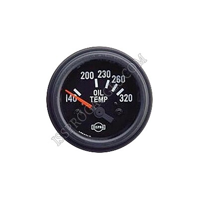 GAUGE ELEC OIL TEMP 140-320 TB RED PTR - R8654R