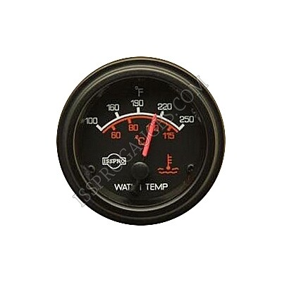 GAUGE ELEC E/M WATER TEMP 100-250 TF EURO 24V - R9150-24VDC