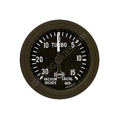 Classic - GAUGE VACUUM PRESS 0-30 IN HG / 0-15 PSI - R8870