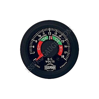 GAUGE VOLTMETER 7-18V - R8802
