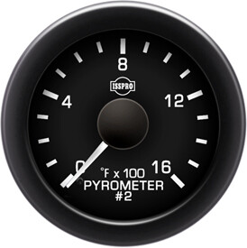 EV PYROMETER 2 W/ OR W/O COLOR BAND 0-1600 - STYLE 1