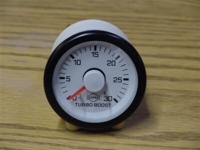 EVM 2 1/16&quot; MECH TURBO BOOST 0-30 PSI RED PTR - R6813R