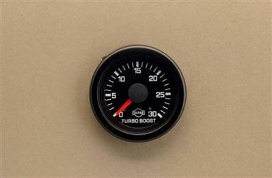 EVA 2 1/16&quot; MECH TURBO BOOST 0-30 PSI RED PTR - R5613R