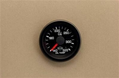 EVA 2 1/16&quot; ELEC OIL TEMP 140-320 RED PTR - R5654R