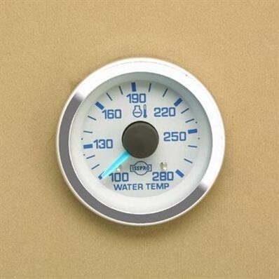 EVM 2 1/16&quot; ELEC WATER TEMP 100-280 CHR - R6758