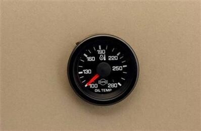 EVA 2 1/16&quot; ELEC TRANS OIL TEMP 100-280 RED PTR - R5659R