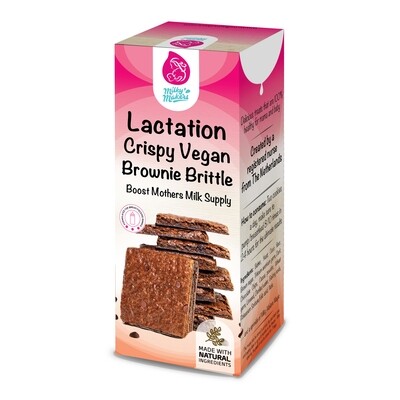 Lactation Crispy Vegan Brownie Brittle