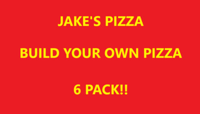 Build Your Own Pizza Kit - 6 Pack