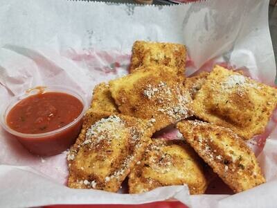 25 Toasted Ravioli-Heat and Serve! No deep frying needed. With 8 oz Sauce