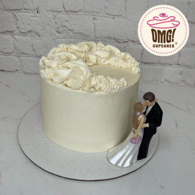 Wedding Half Moon Cake