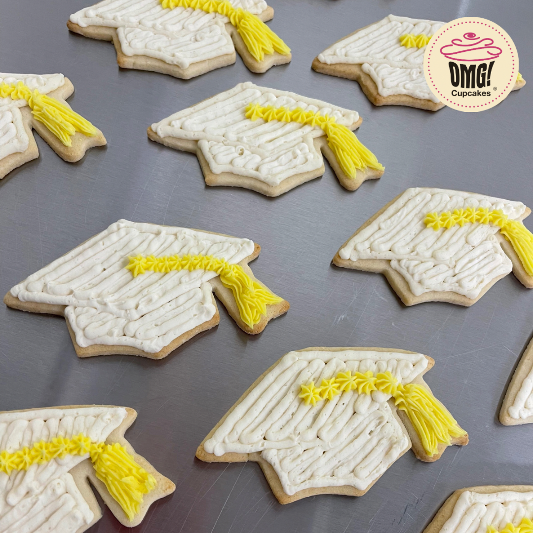 Grad Cap Sugar Cookies (12 per box) *48 hours notice required*