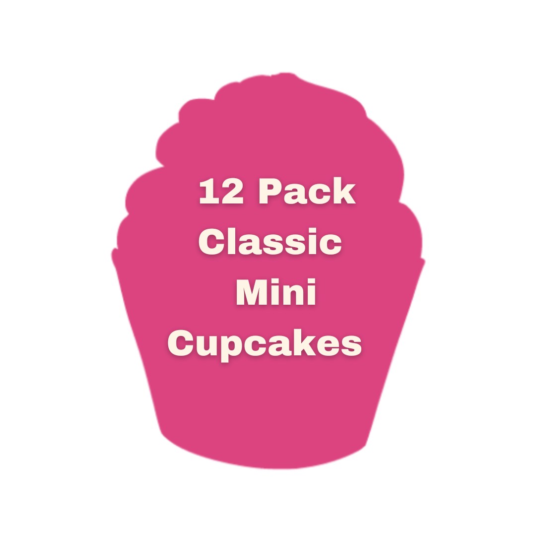 12 Pack Classic Mini Cupcakes