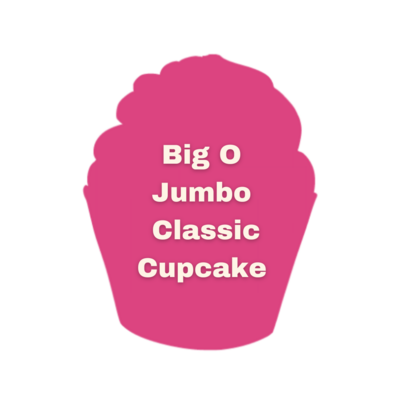 Big 'O' Classic Cupcake (Jumbo)