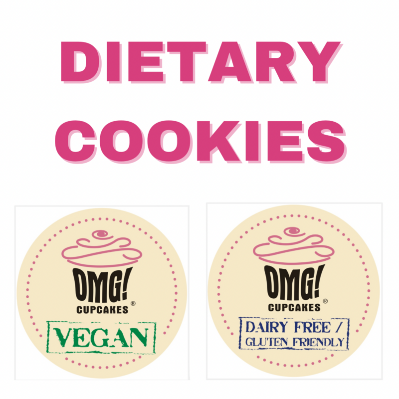 Dietary Cookies (GF, GF+DF, Vegan Options)