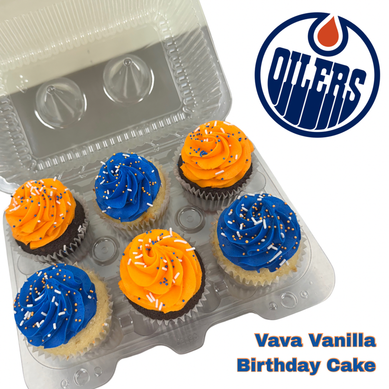 Oilers Cupcakes